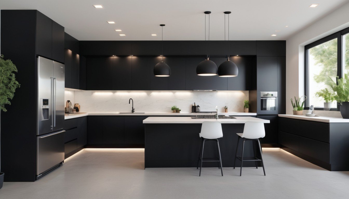 Jett Black kitchen 2