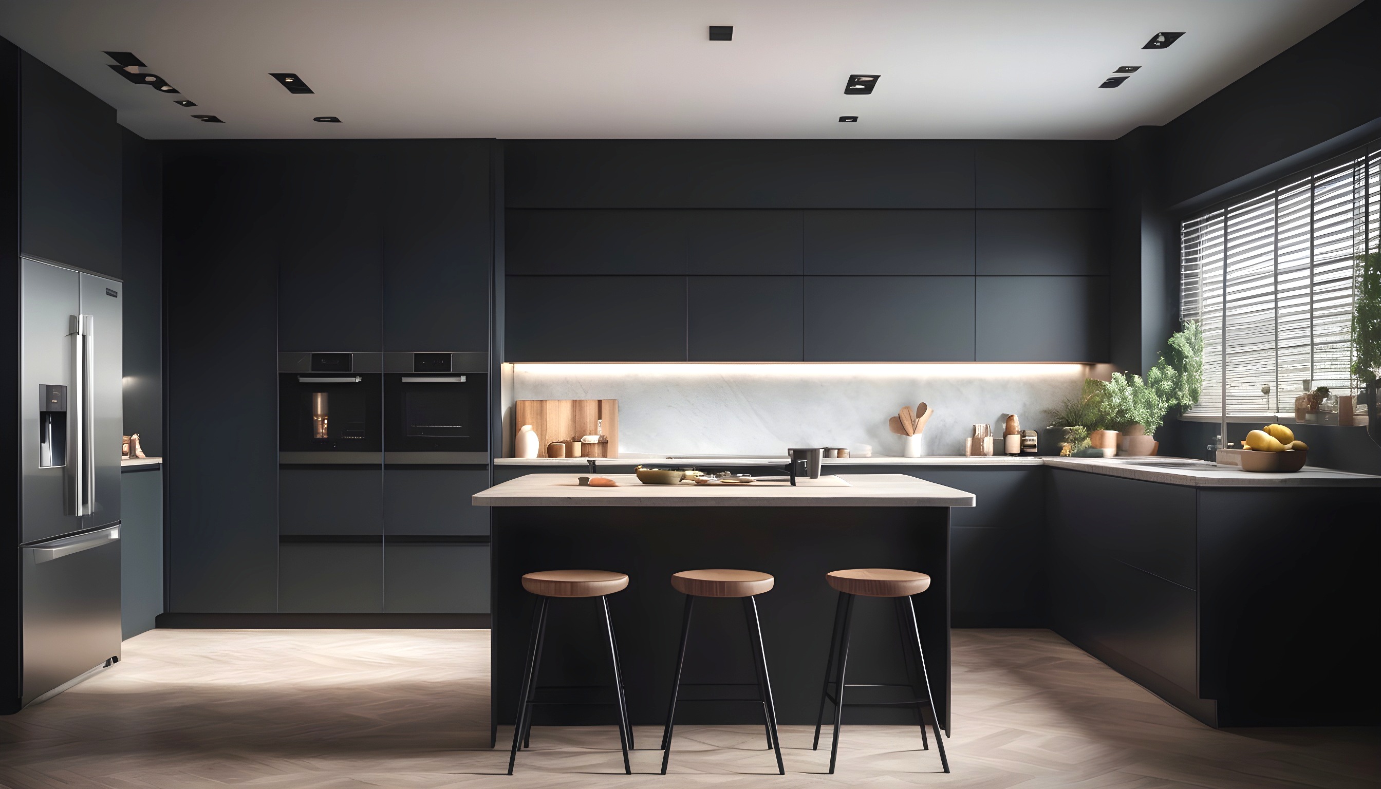 Jett Black kitchen